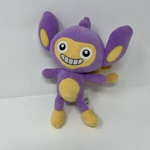 Pokemon‎ Aipom Plush 8" Wicked Cool Toys Purple Monkey Stuffed Animal